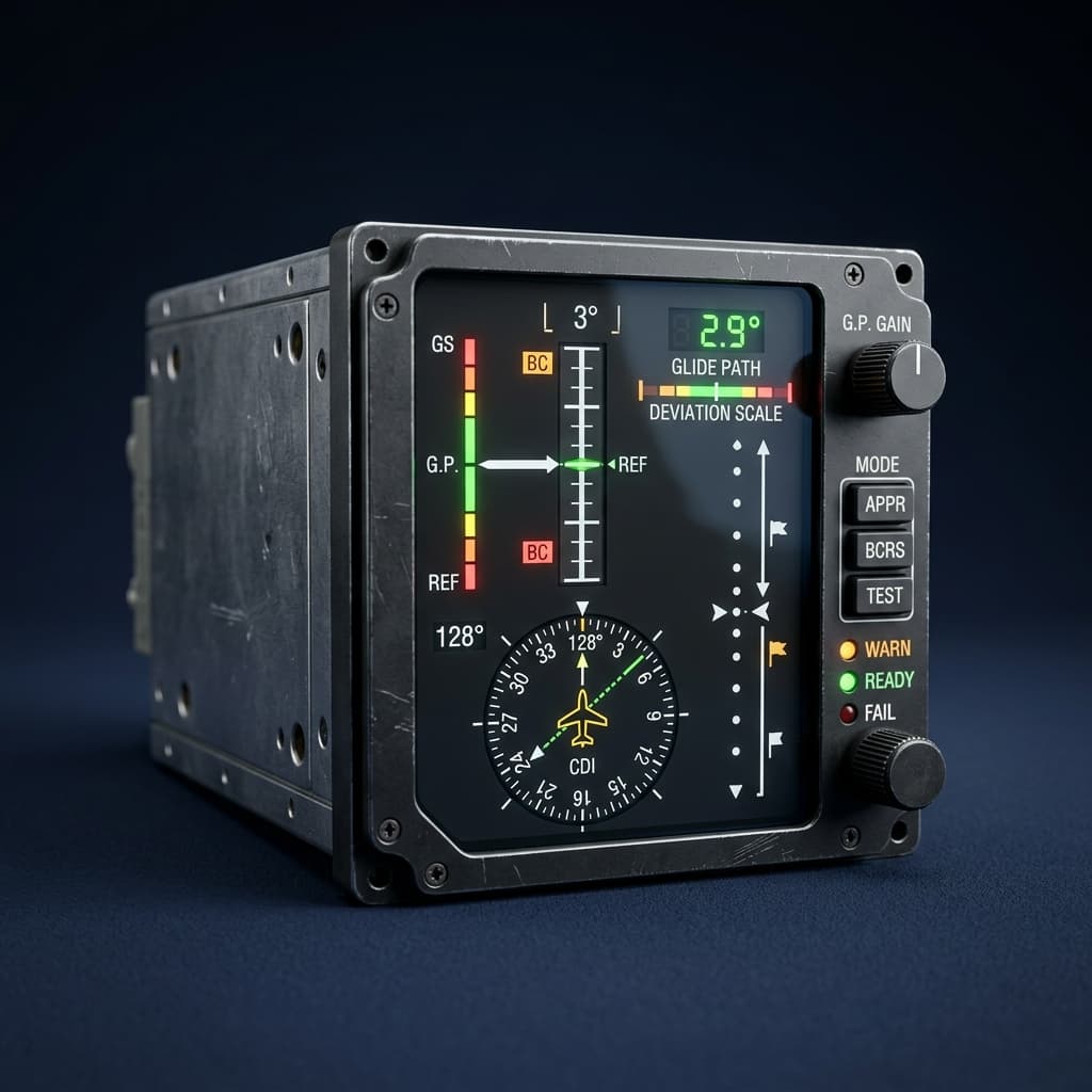 Flight Glide Path Indicator